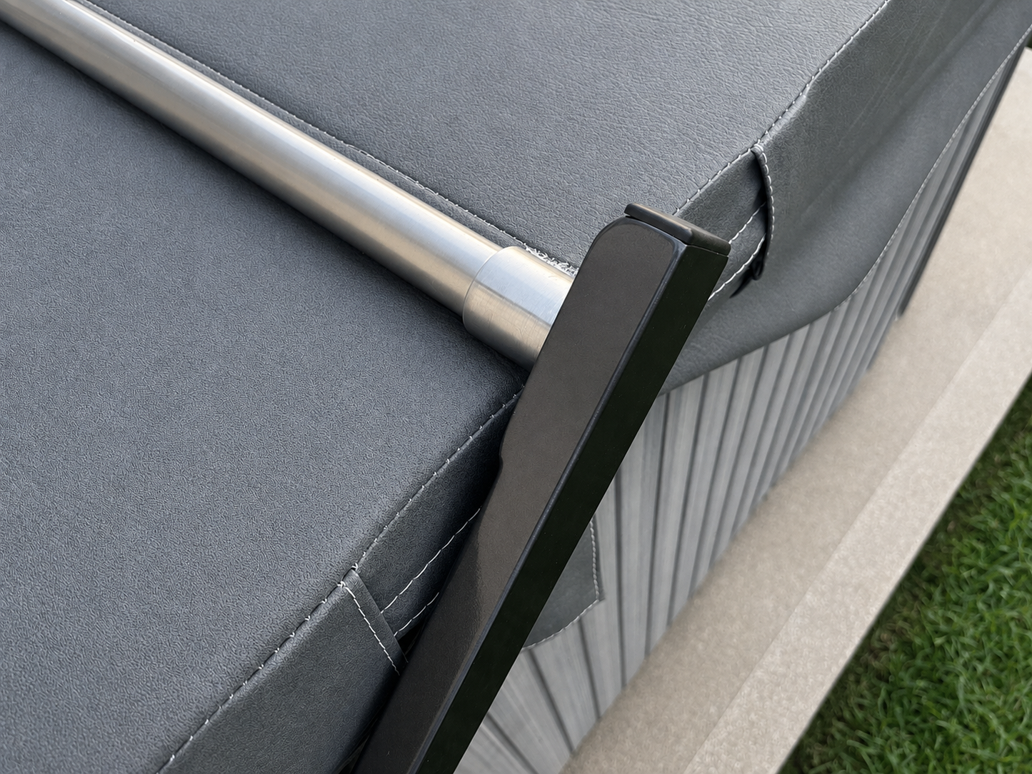 CoverGo™ Powered Hot Tub Cover Lift — Installed